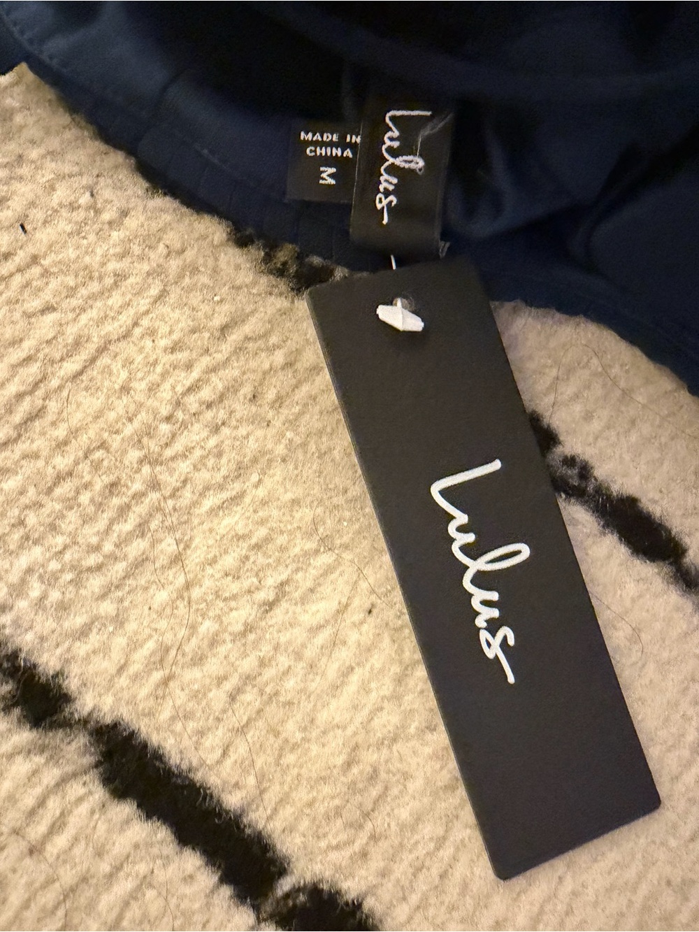 Lulu's Navy Ruffle-Detail Maxi Dress - Picture 5 of 5